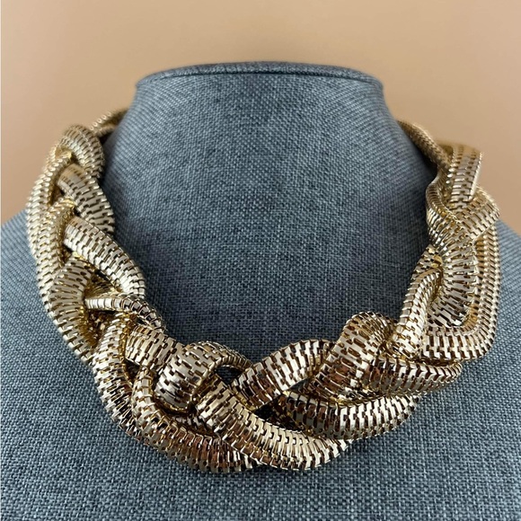 Twisted Chain Layered Necklace New Jewelry - Picture 3 of 4